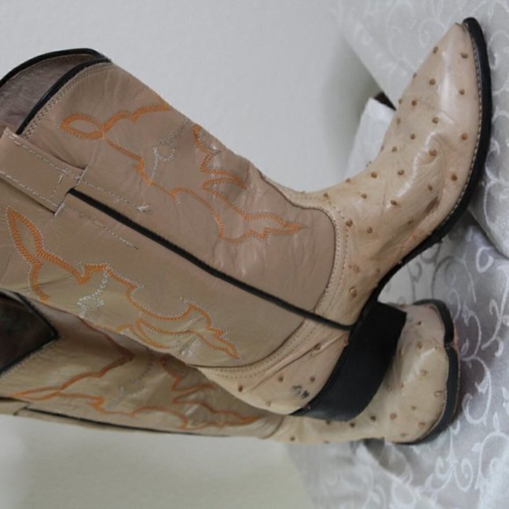Abdala boots Ostrich Boots size 4 - Picture 5 of 16